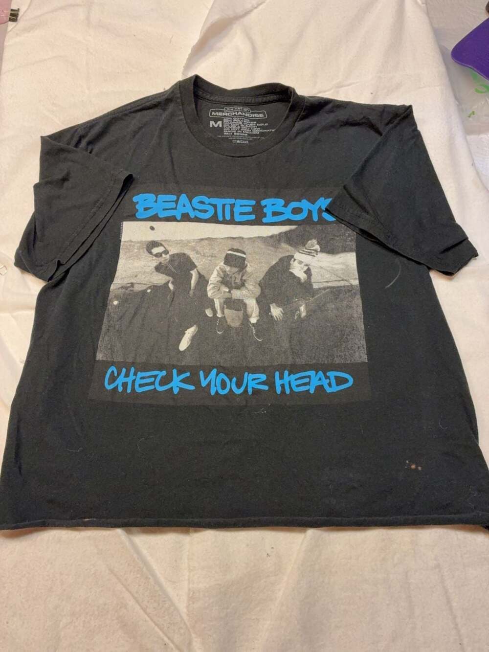 Beastie Boys Check Your Head Graphic T-Shirt Size M